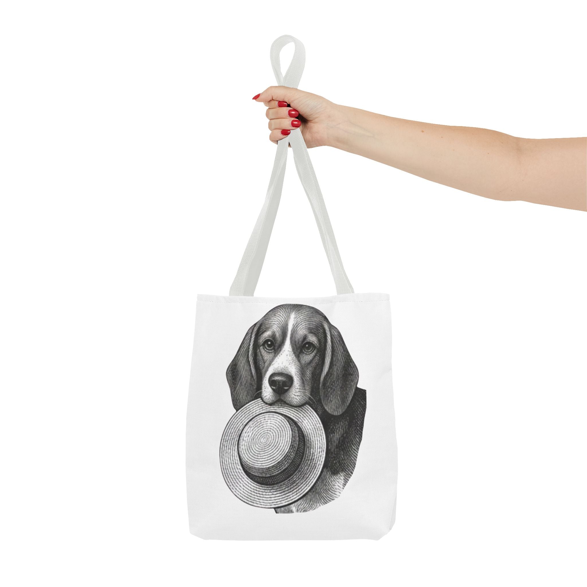 Beagle Tote Bag — Fergus the Hat Thief