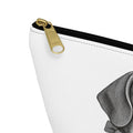 Accessory Pouch w T-bottom- Toiletry bag- Barry the Distinguished Bowtie Beagle
