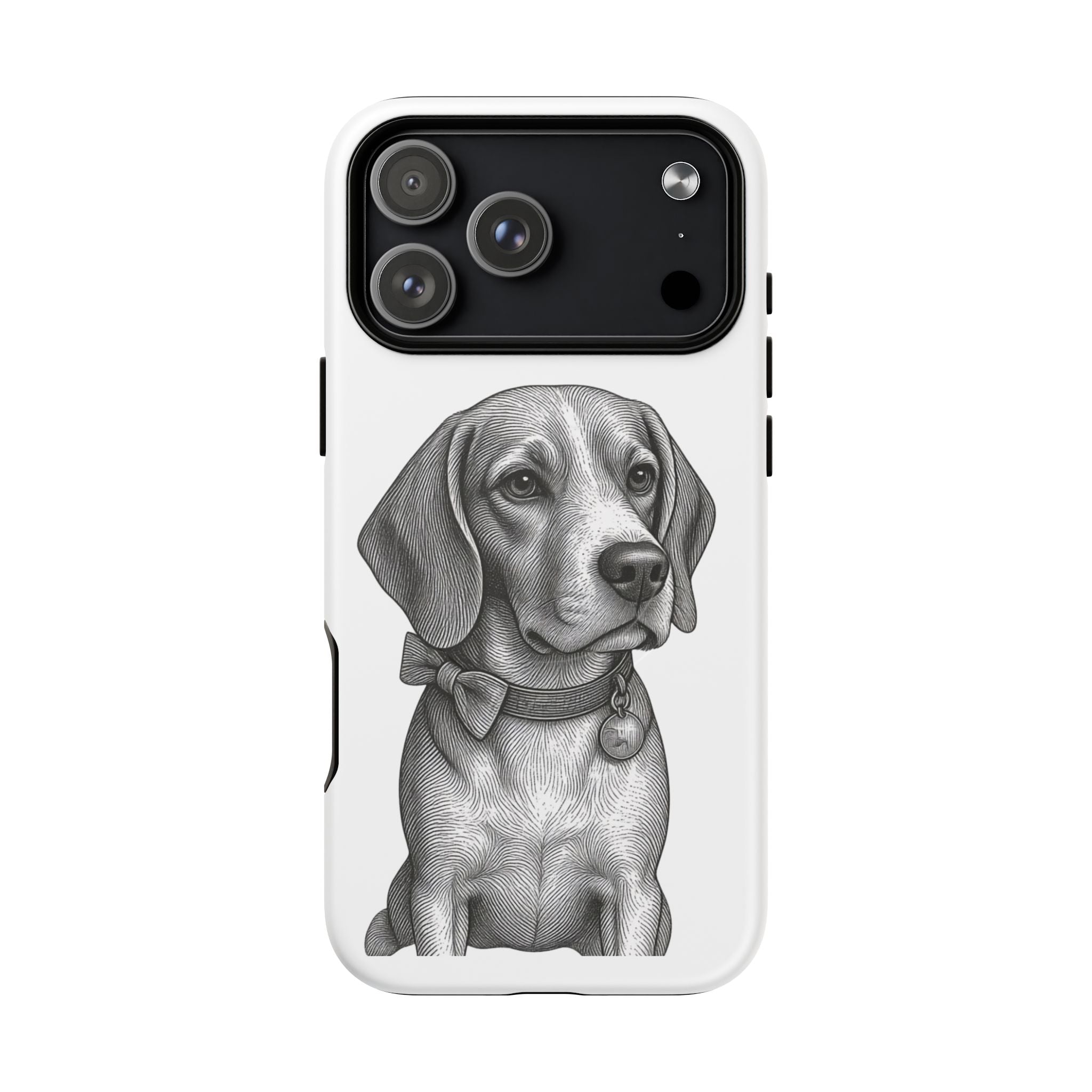 Beagle Portrait Tough Magnetic Phone Case — Barry the Distinguished Beagle