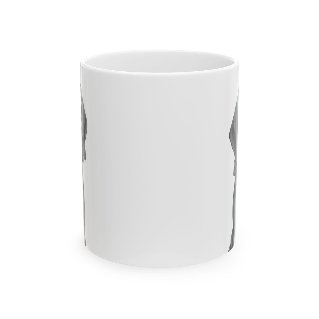Beagle Mug — Ceramic Coffee Mug (11oz & 15oz)- Barry the Distinguished Bowtie Beagle