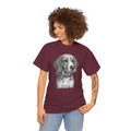 Beagle T Shirt, Bow Tie Beagle Shirt, Vintage Dog Lover Gift, Beagle Lover Gift, Black and White Beagle Portrait Tee