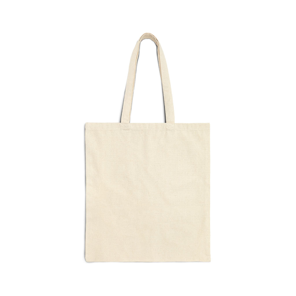 Beagle Holding Straw Hat Tote Bag — Vintage Dog Canvas Tote