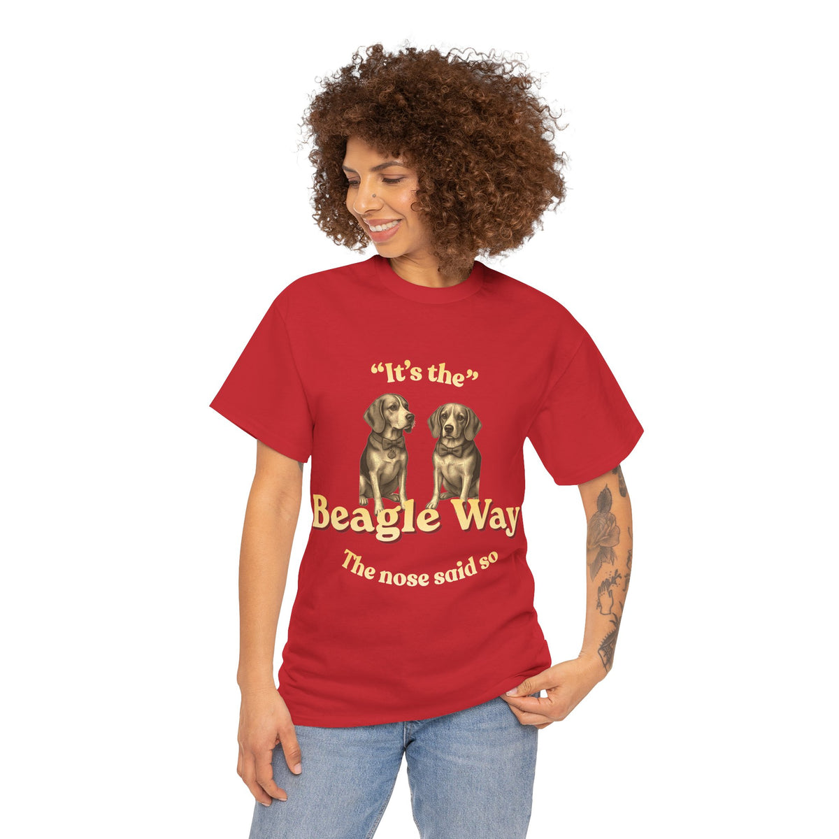 Beagle Way T-Shirt — "It's the Beagle Way" Retro Dog Lover Tee