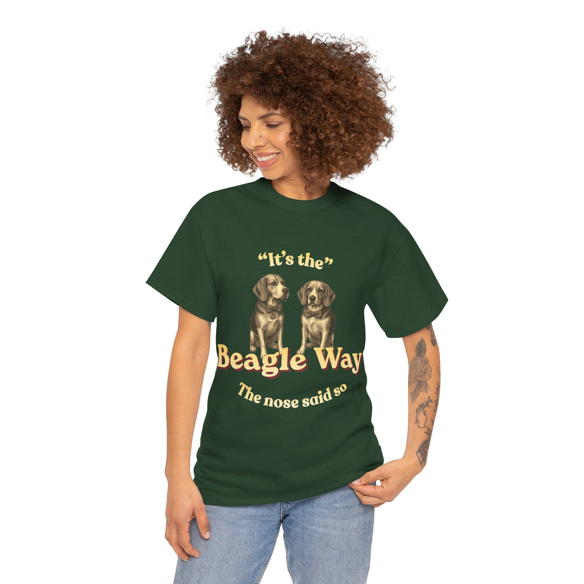 Beagle Way T-Shirt — "It's the Beagle Way" Retro Dog Lover Tee