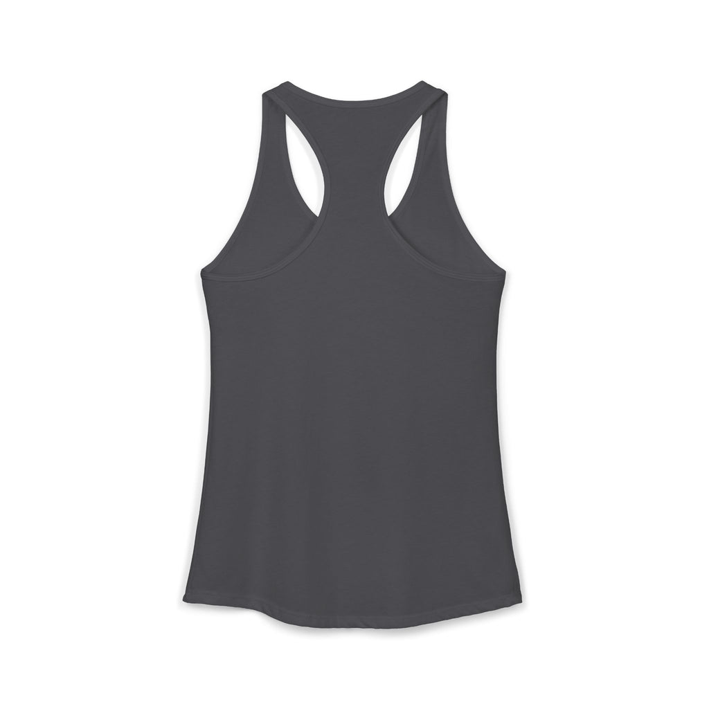 Women's Ideal Racerback Tank - Barry the Distinguished Bowtie Beagle