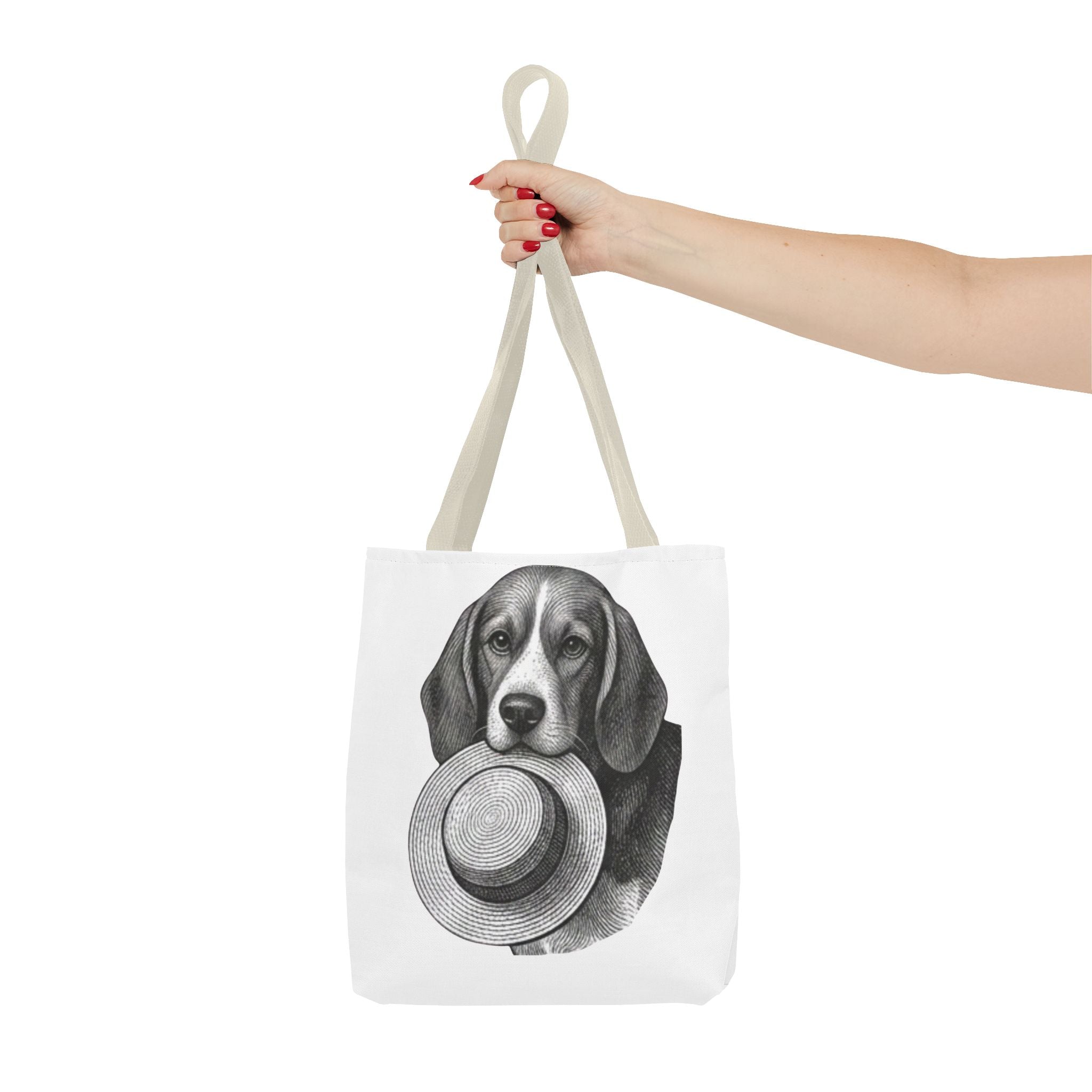 Beagle Tote Bag — Fergus the Hat Thief