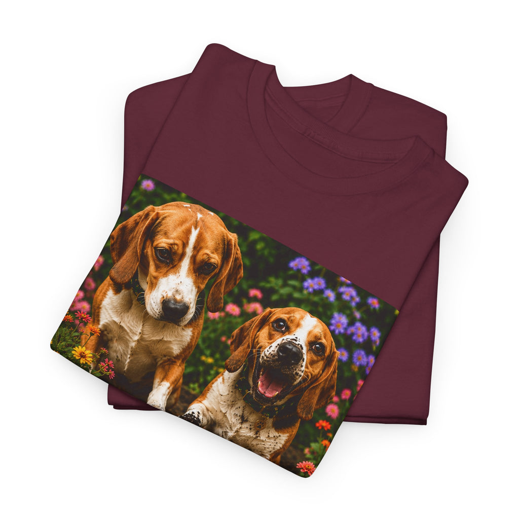 Beagle Garden T-Shirt, Beagle Lover Shirt, Funny Dog Mom Gift, Beagle Dog Shirt, Cute Beagle Gift, Dog Lover Tee