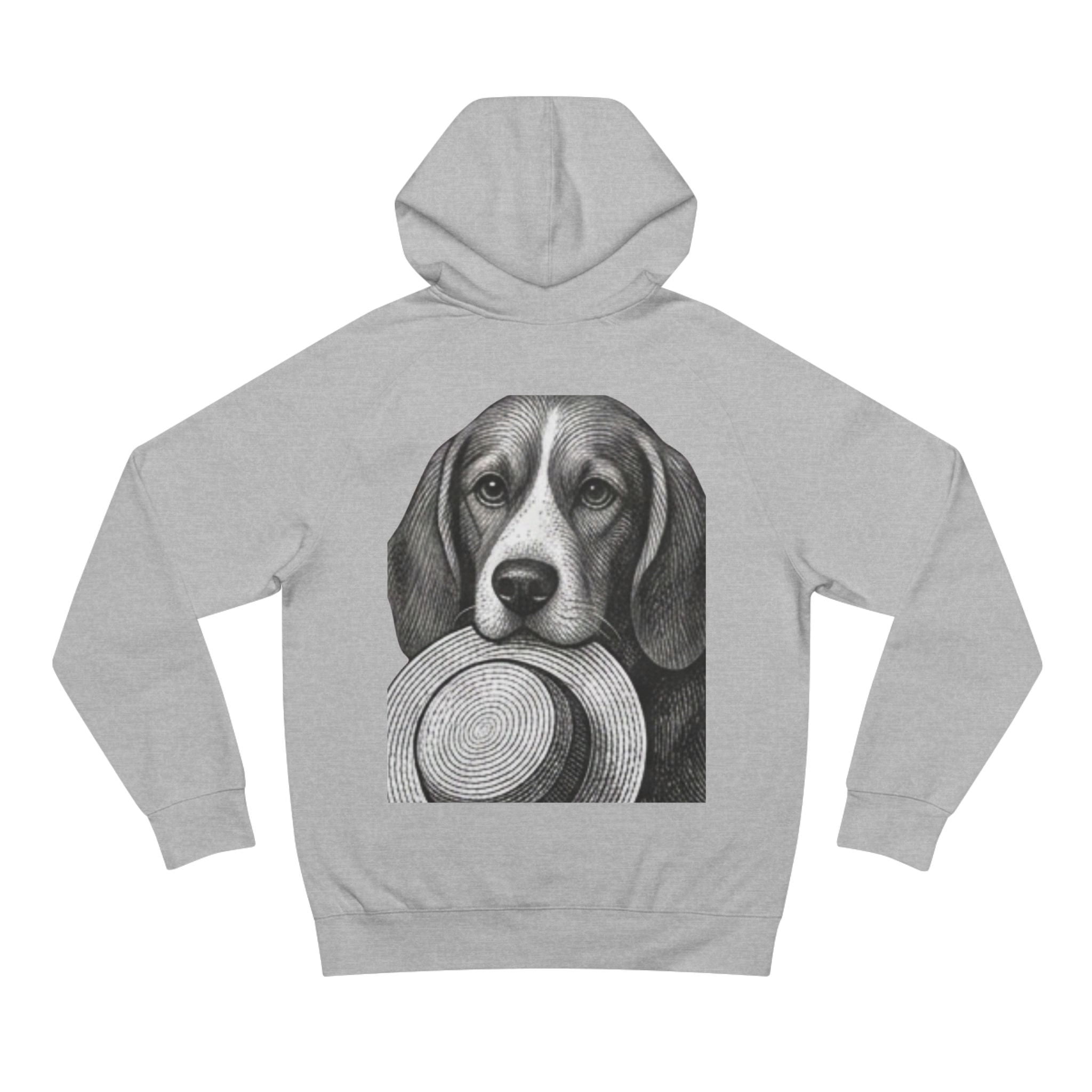 Beagle with Straw Hat Hoodie