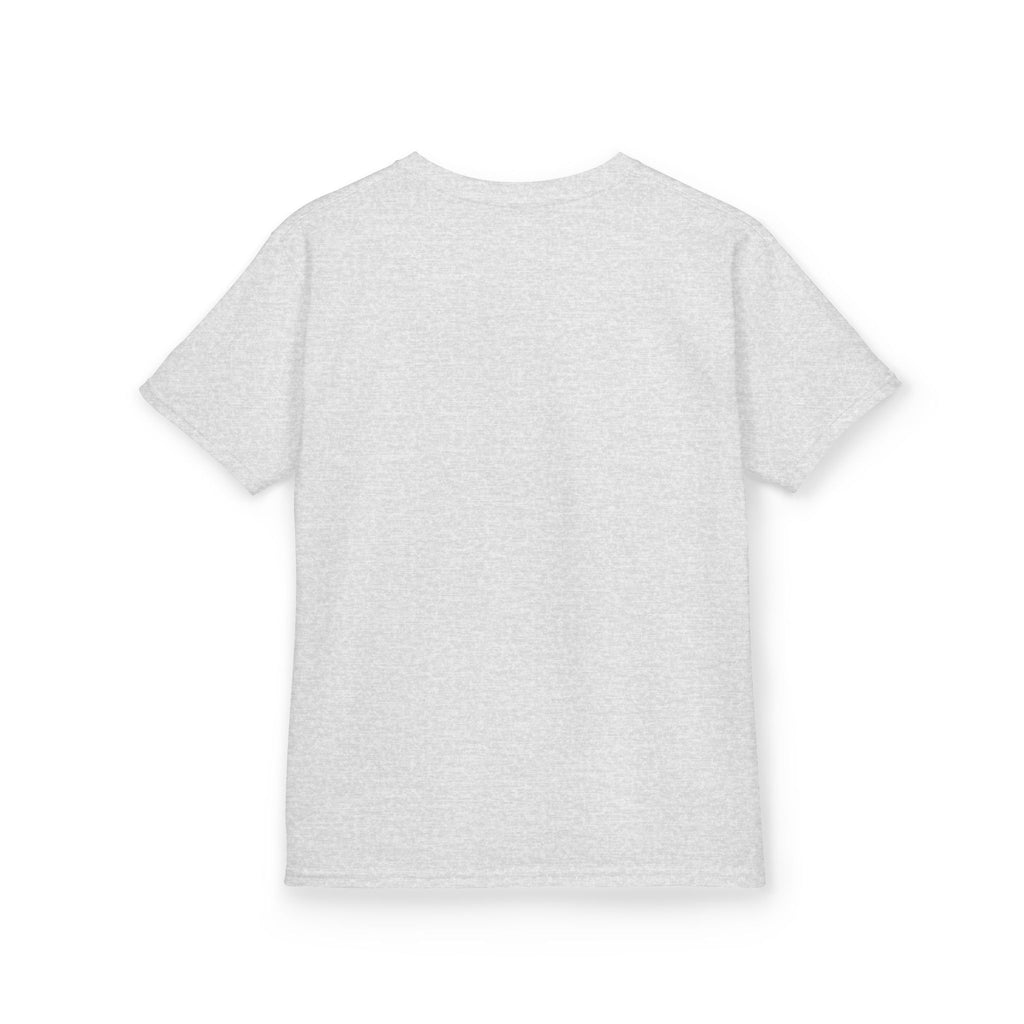 Kids Tee — Beagle Holding Straw Hat Cute Dog Graphic