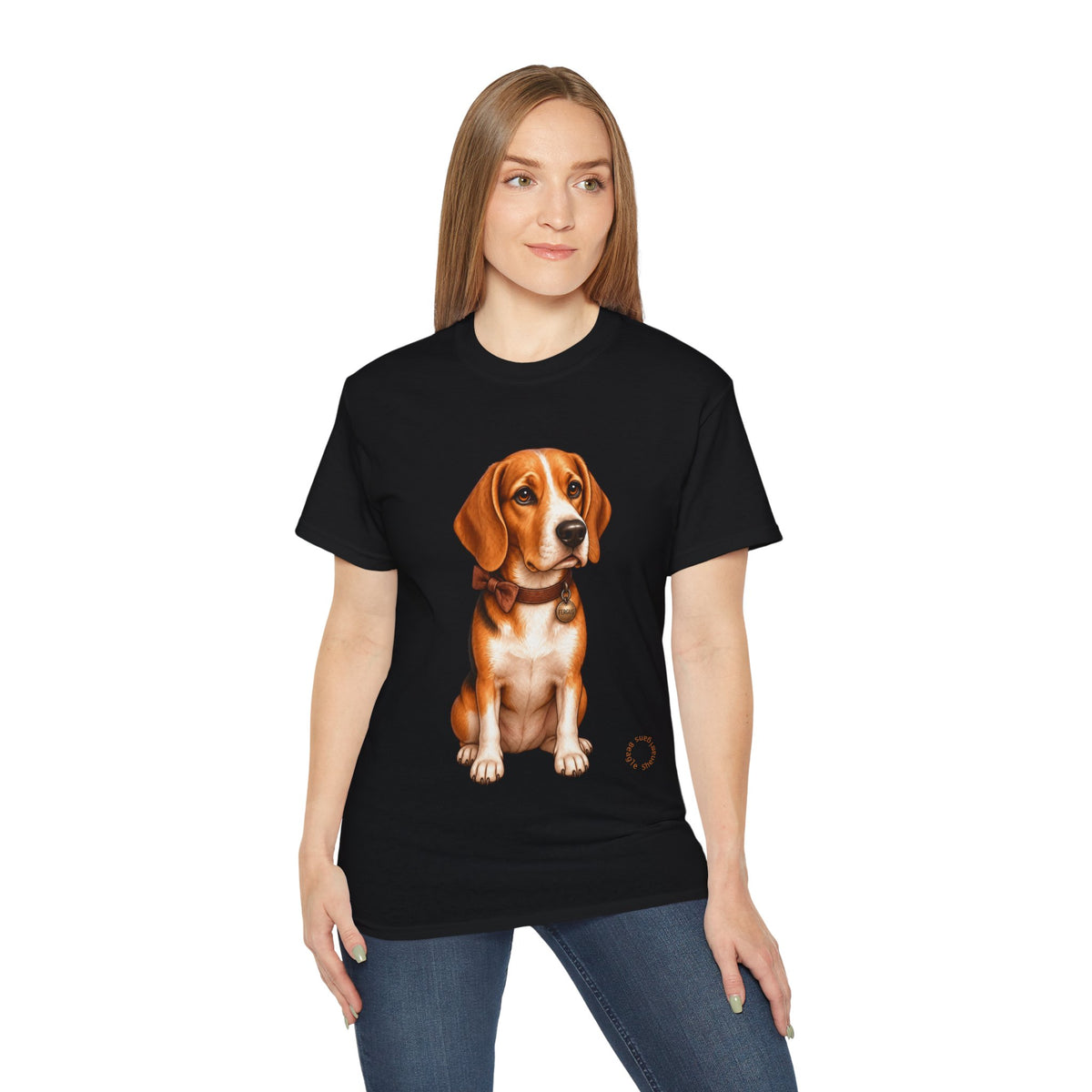 Beagle Dog T-Shirt — Cute Realistic Puppy Tee for Dog Lovers