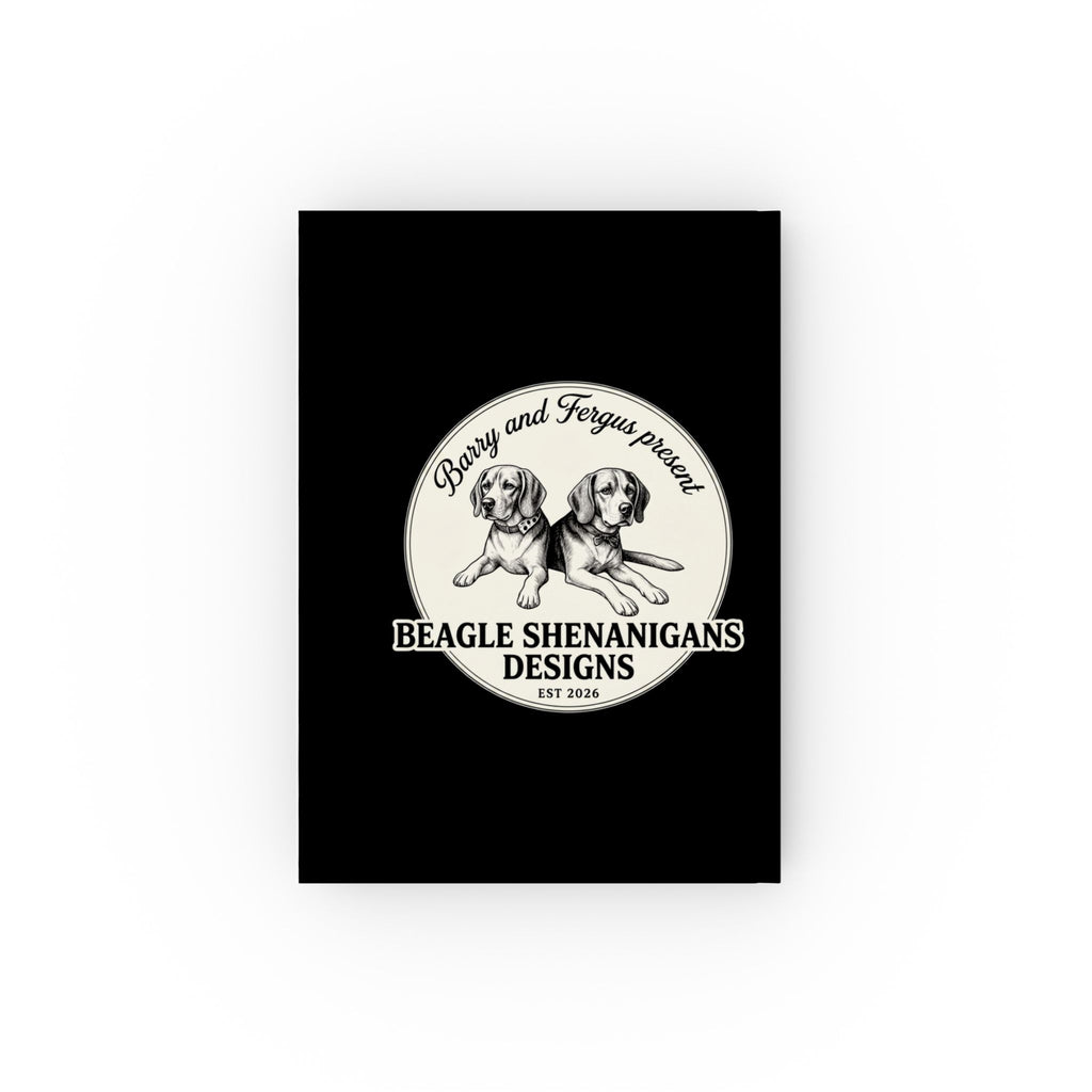 Beagle Ice Cream Journal — Hardback Notebook for Dog Lovers