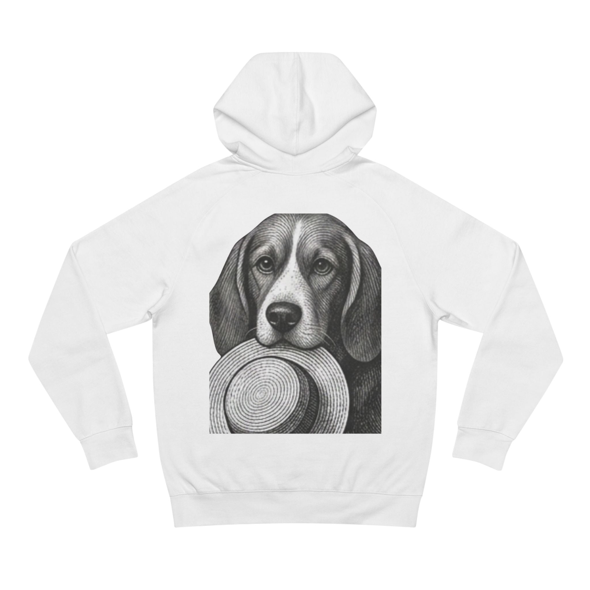 Beagle with Straw Hat Hoodie