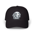 Beagle Embroidered Dad Cap — Barry the Distinguished Bowtie Beagle