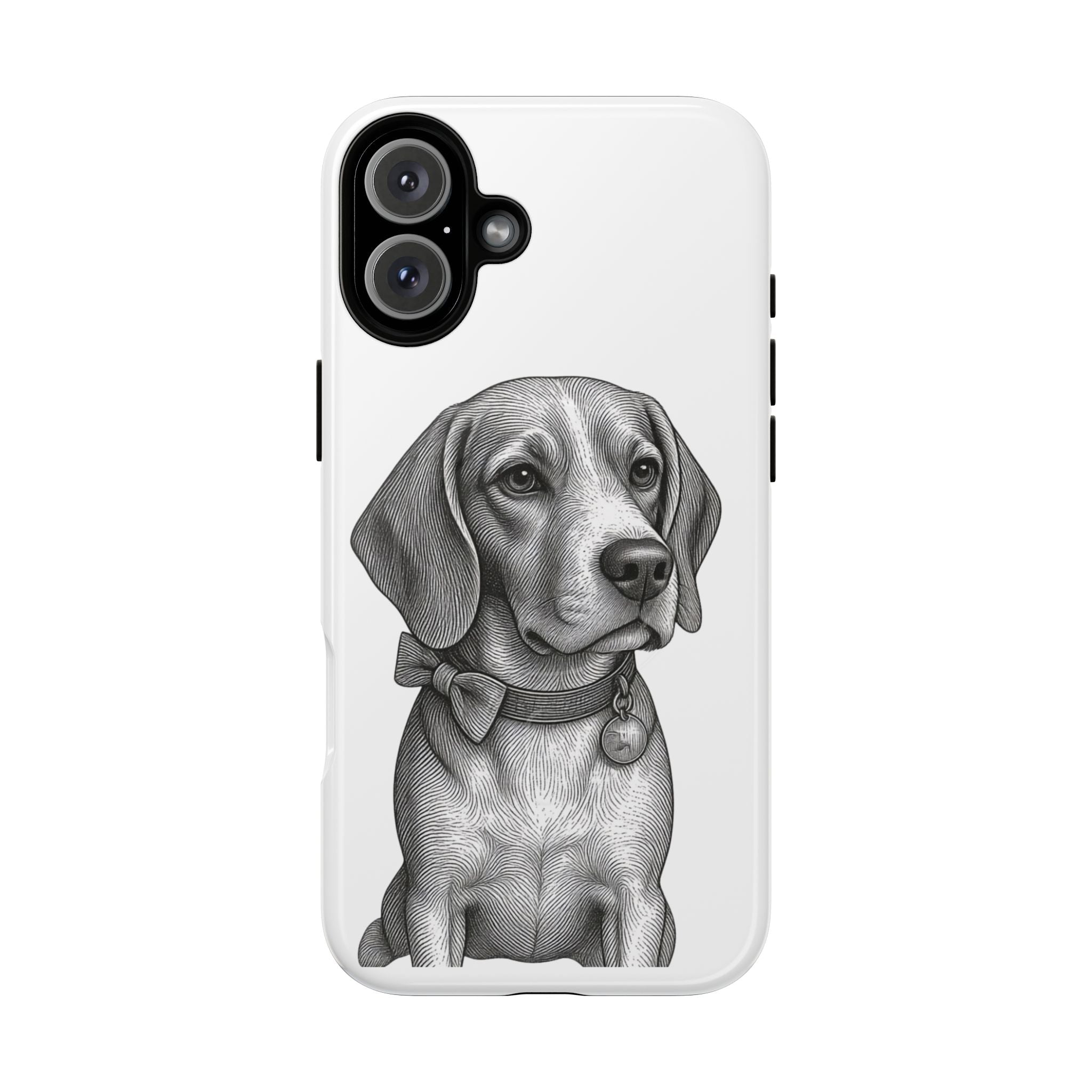Beagle Portrait Tough Magnetic Phone Case — Barry the Distinguished Beagle