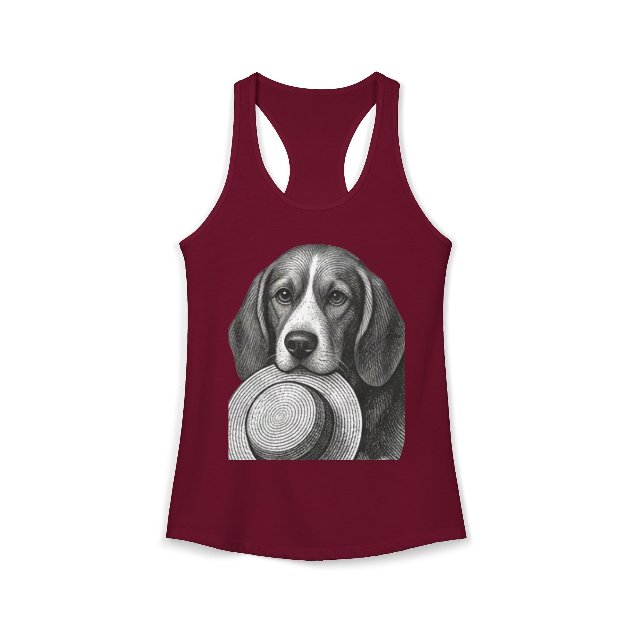Beagle Women's Ideal Racerback Tank