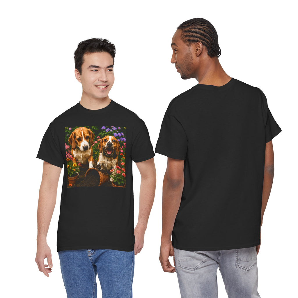 Beagle Garden T-Shirt, Beagle Lover Shirt, Funny Dog Mom Gift, Beagle Dog Shirt, Cute Beagle Gift, Dog Lover Tee