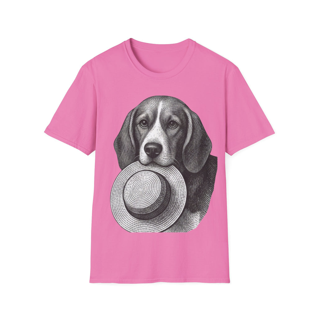 Beagle Portrait T-Shirt — Realistic Dog Face Tee for Dog Lovers