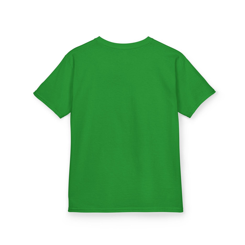 Kids Tee — Beagle Holding Straw Hat Cute Dog Graphic