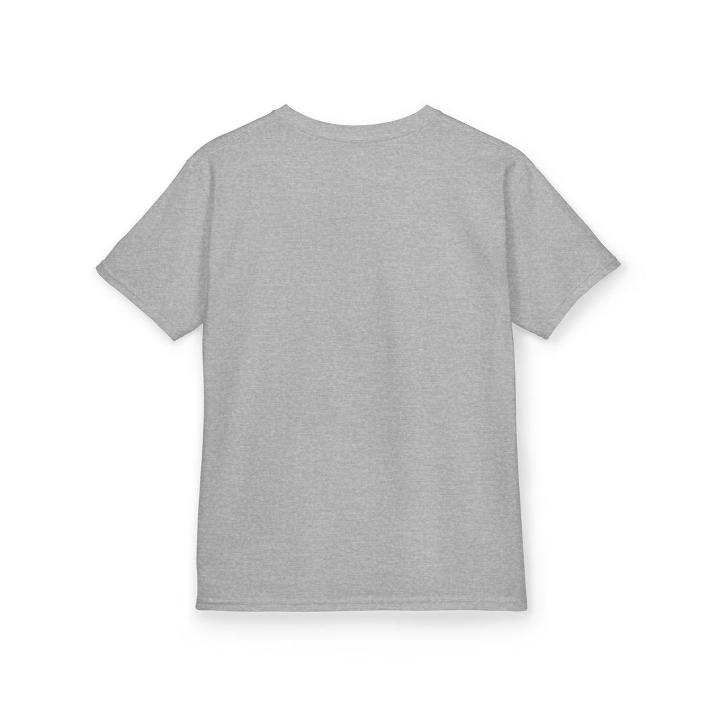 Kids Tee — Beagle Holding Straw Hat Cute Dog Graphic