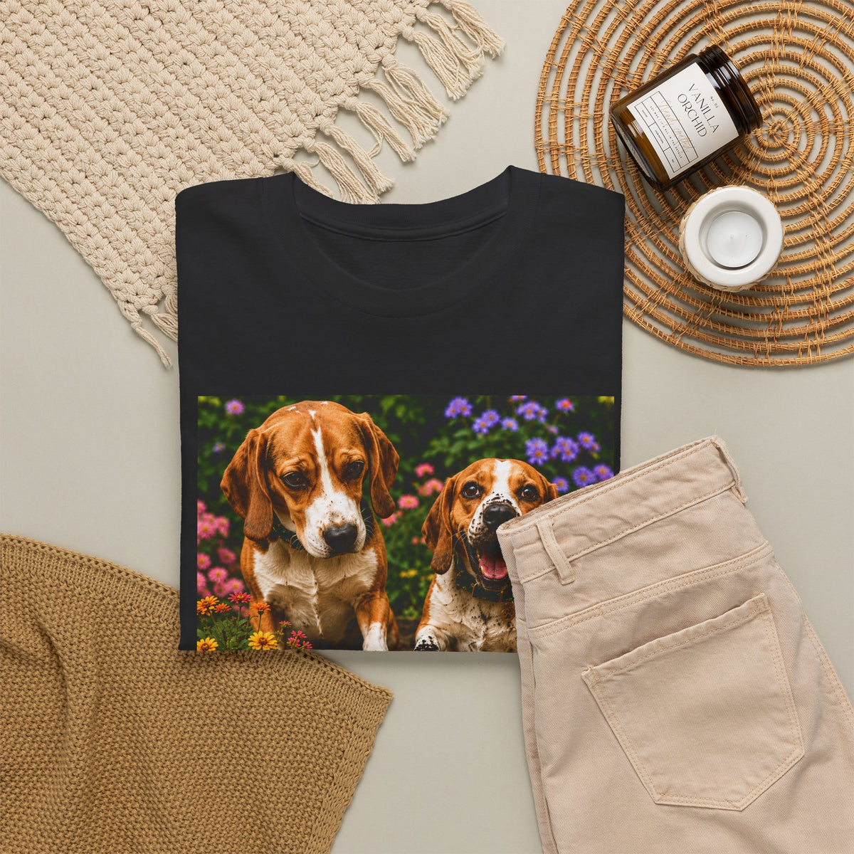 Beagle Garden T-Shirt, Beagle Lover Shirt, Funny Dog Mom Gift, Beagle Dog Shirt, Cute Beagle Gift, Dog Lover Tee