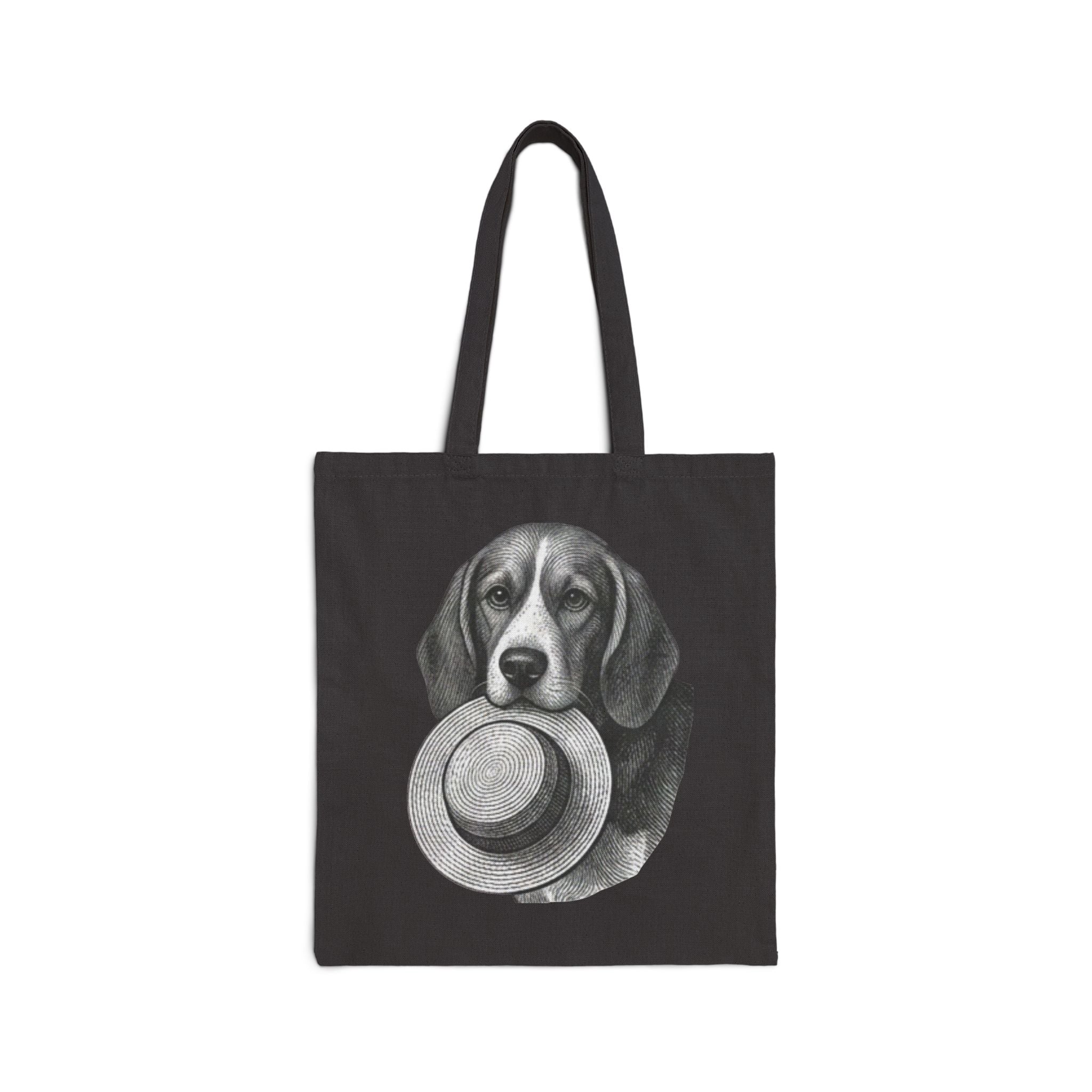 Beagle Tote Bag — Fergus the Hat Thief