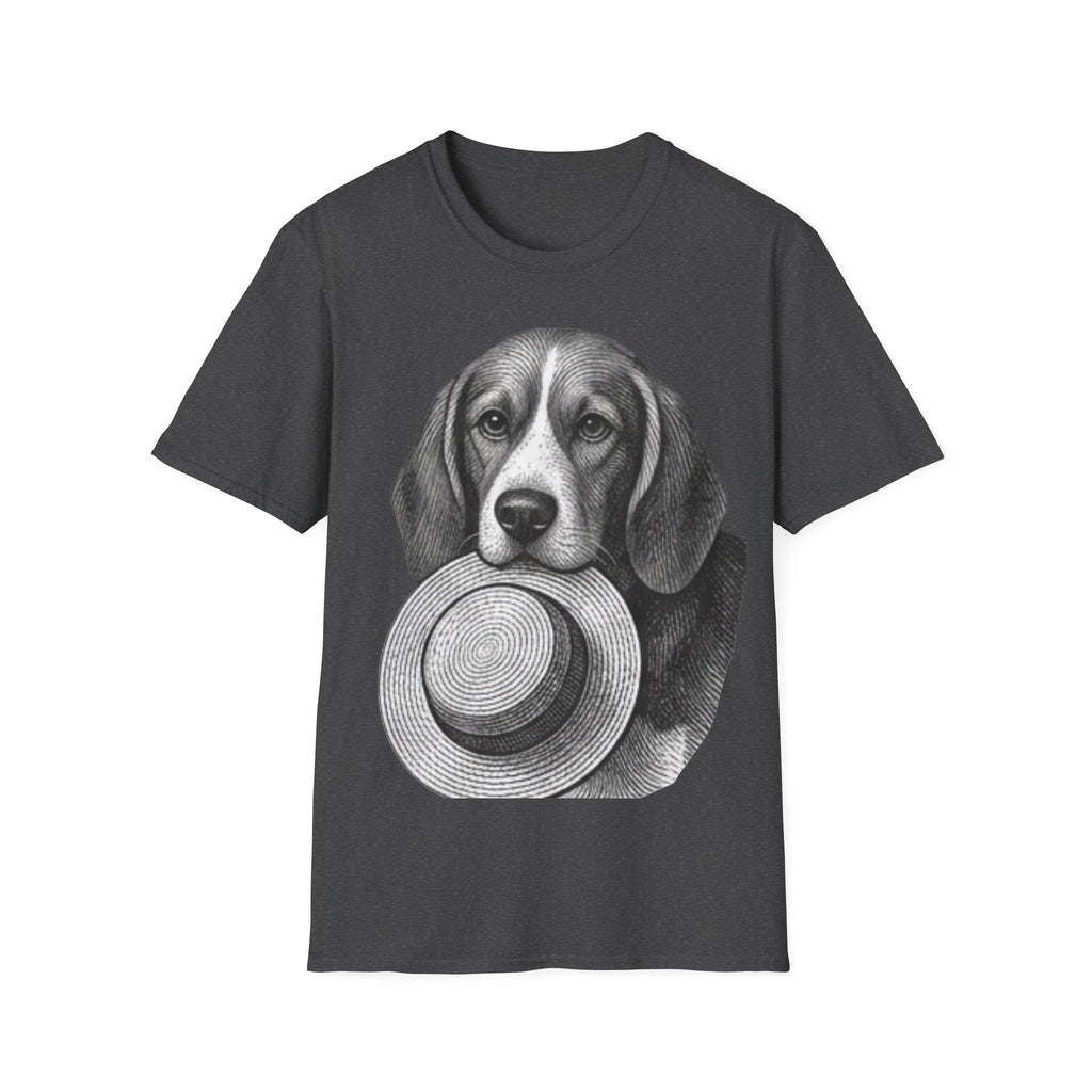 Beagle Portrait T-Shirt — Realistic Dog Face Tee for Dog Lovers