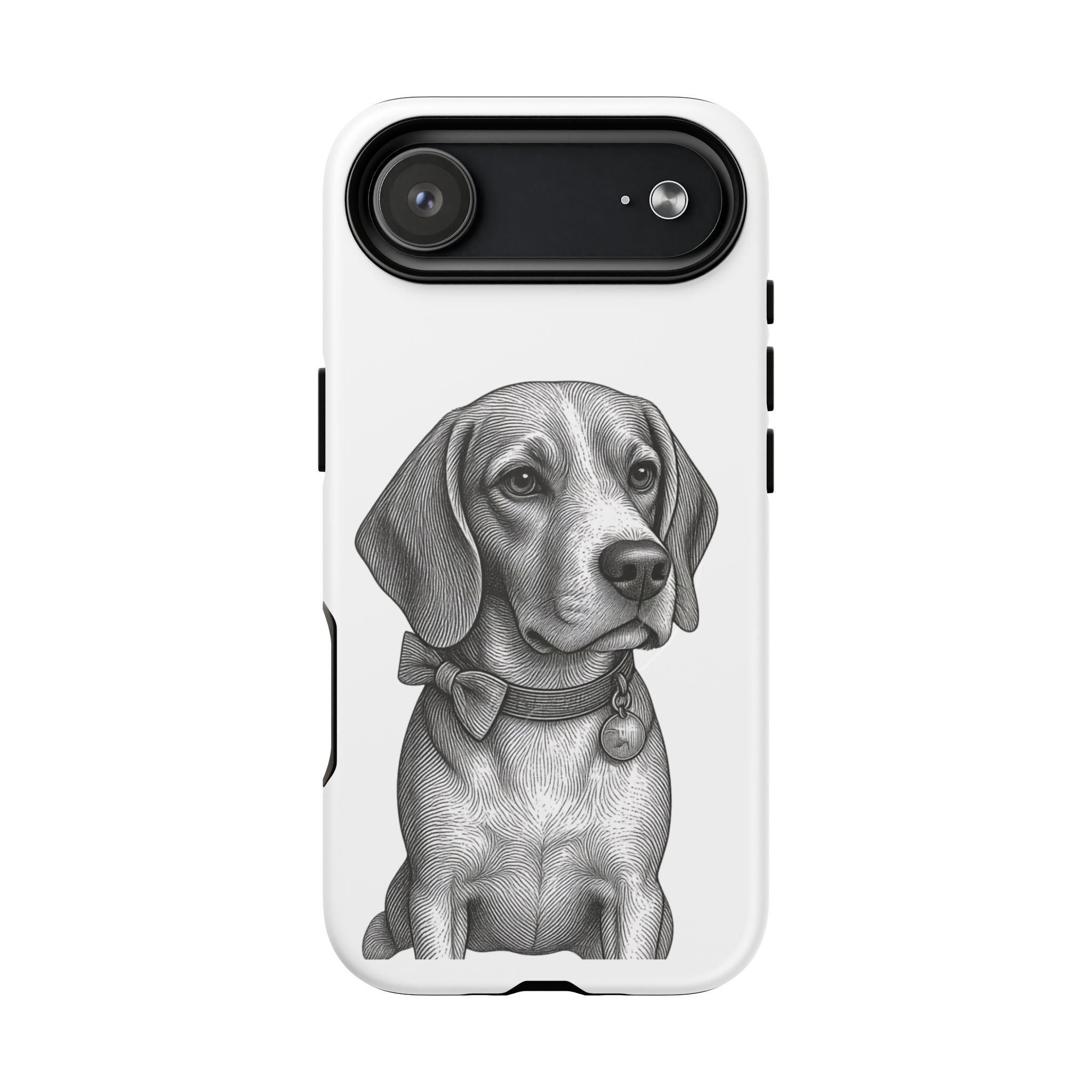 Beagle Portrait Tough Magnetic Phone Case — Barry the Distinguished Beagle
