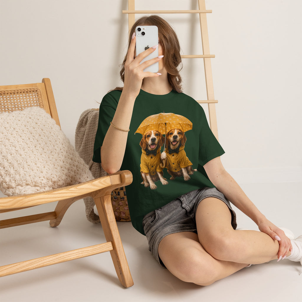 Beagle Buddies Rainy Day T-Shirt