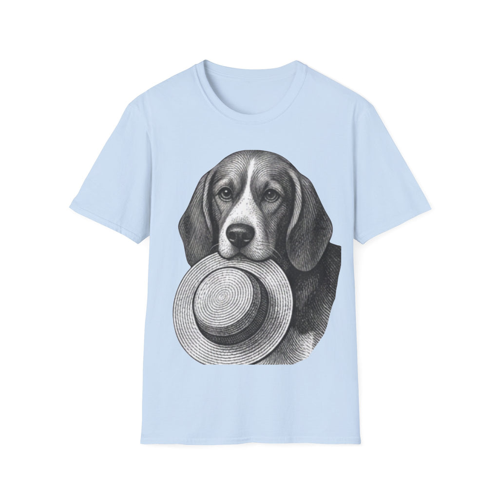 Beagle Portrait T-Shirt — Realistic Dog Face Tee for Dog Lovers