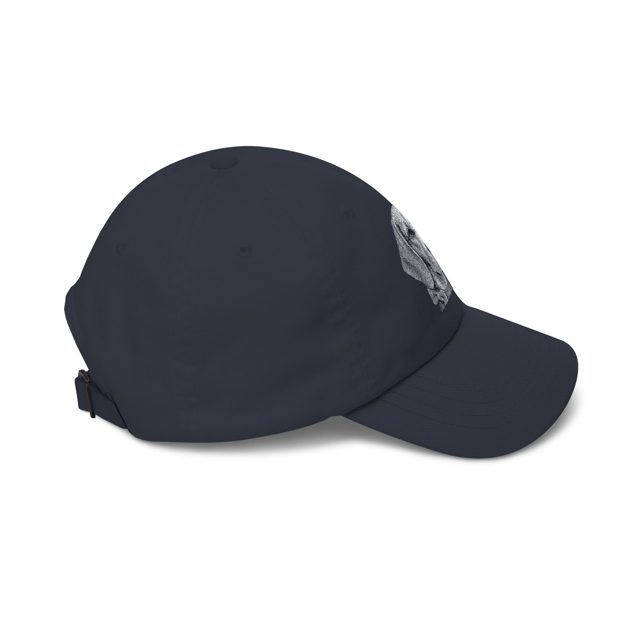 Beagle Embroidered Dad Cap — Barry the Distinguished Bowtie Beagle