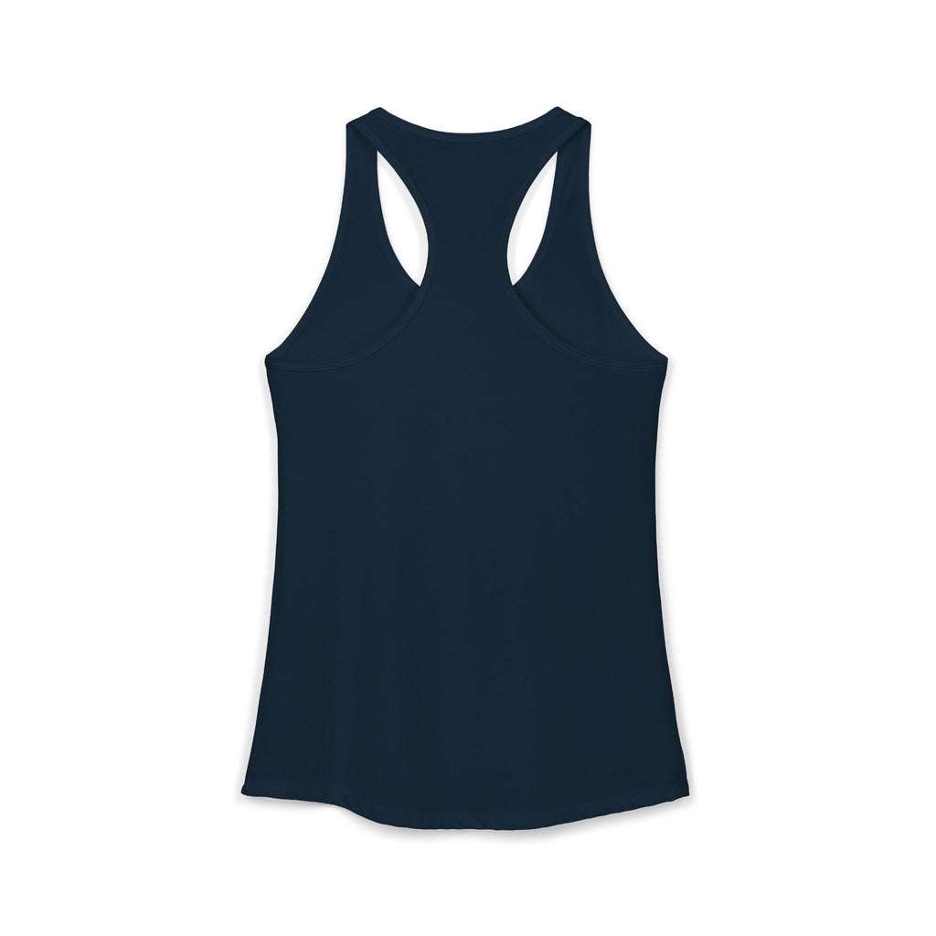 Women's Ideal Racerback Tank - Barry the Distinguished Bowtie Beagle