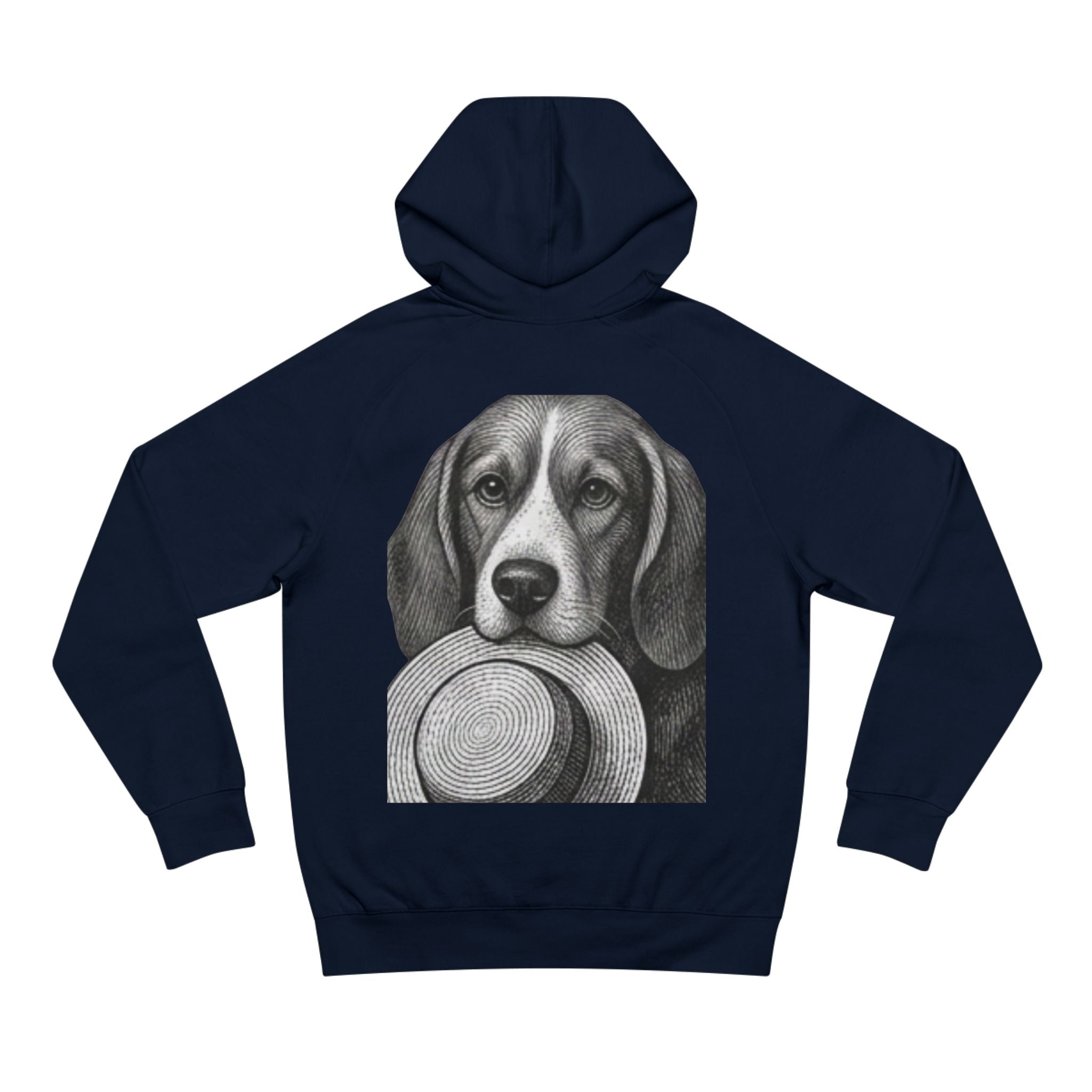 Beagle with Straw Hat Hoodie