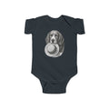 Beagle Baby Bodysuit — Fergus the Hat Thief
