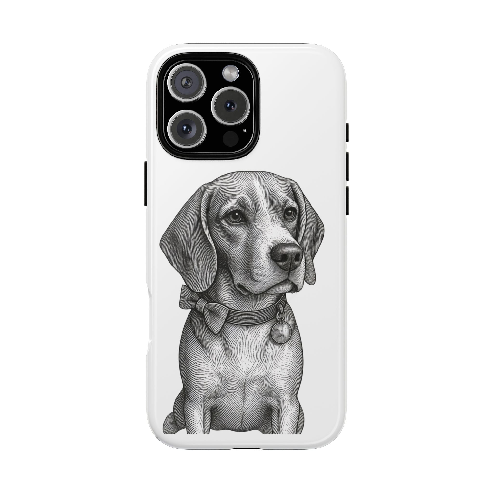Beagle Portrait Tough Magnetic Phone Case — Barry the Distinguished Beagle