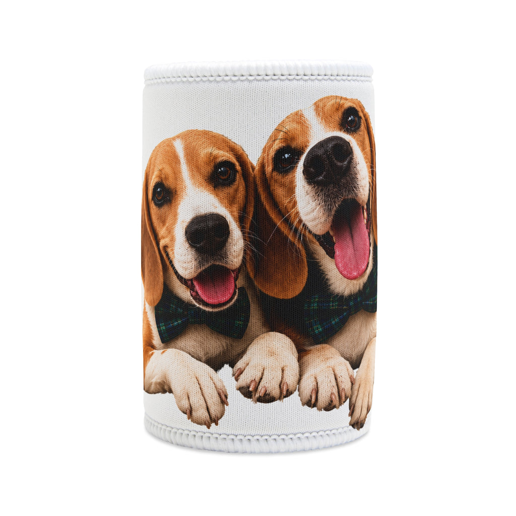 Beagle Buddies Stubby Cooler — Cute Dog Can Cooler for Pet Lovers