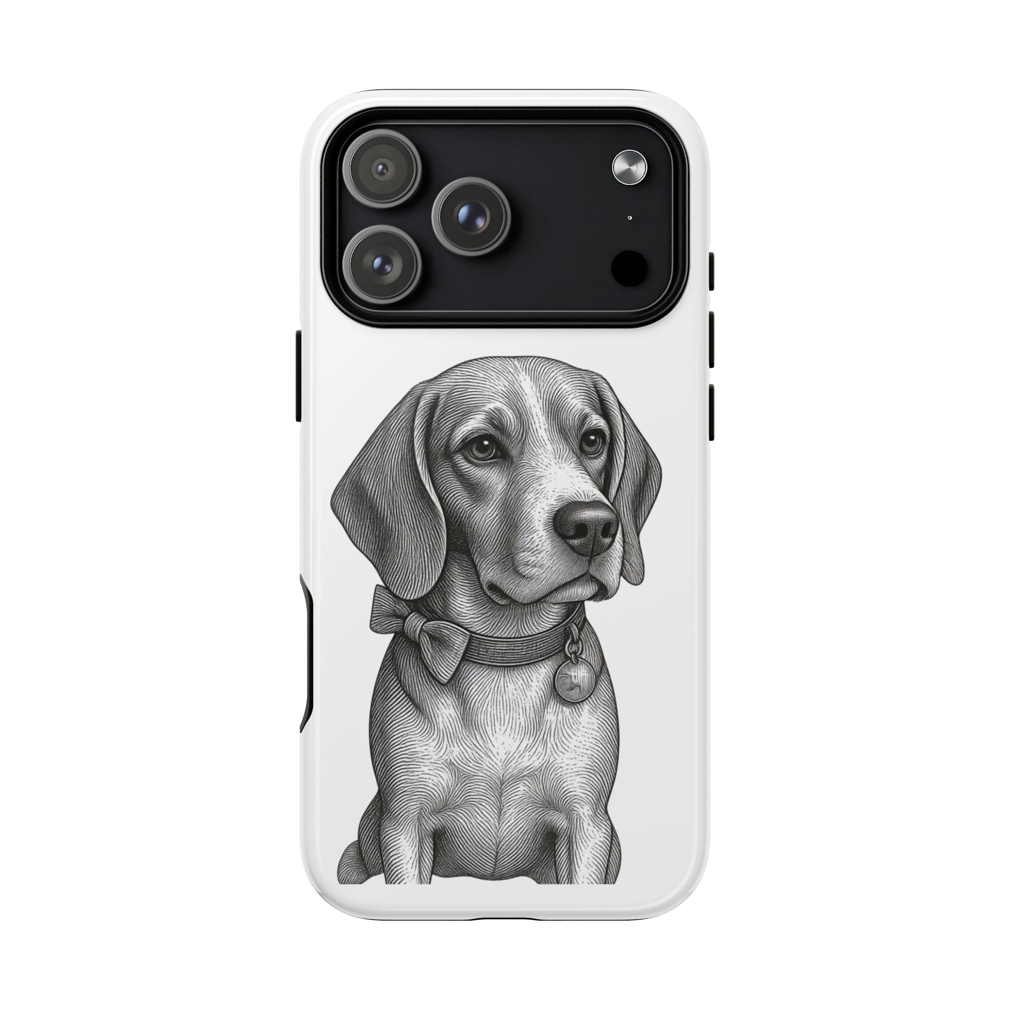 Beagle Portrait Tough Magnetic Phone Case — Barry the Distinguished Beagle
