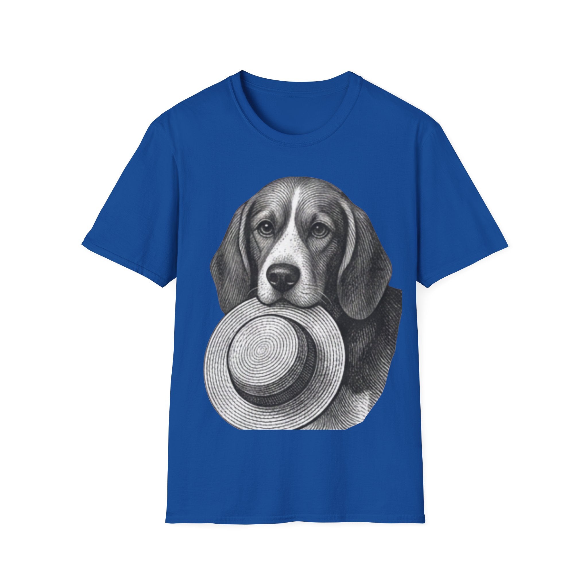 Beagle Portrait T-Shirt — Realistic Dog Face Tee for Dog Lovers