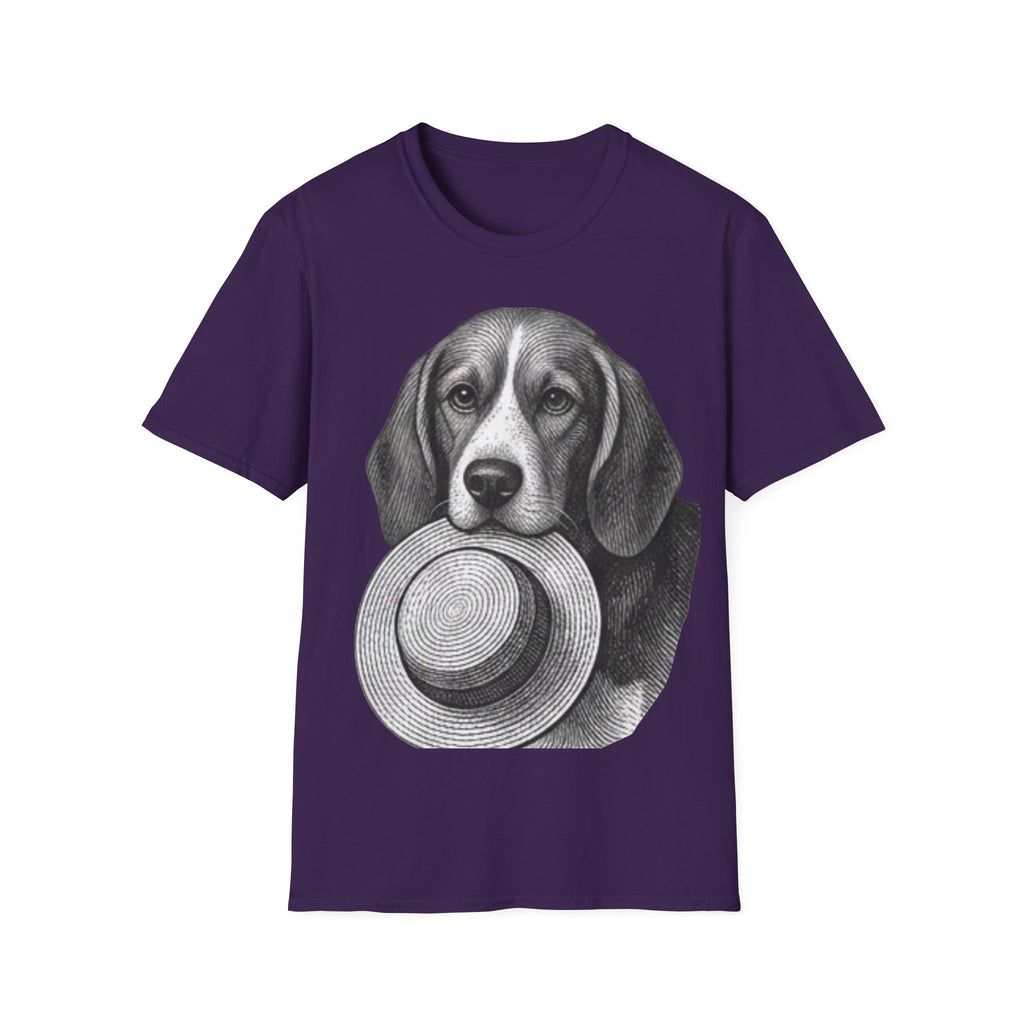 Beagle Portrait T-Shirt — Realistic Dog Face Tee for Dog Lovers
