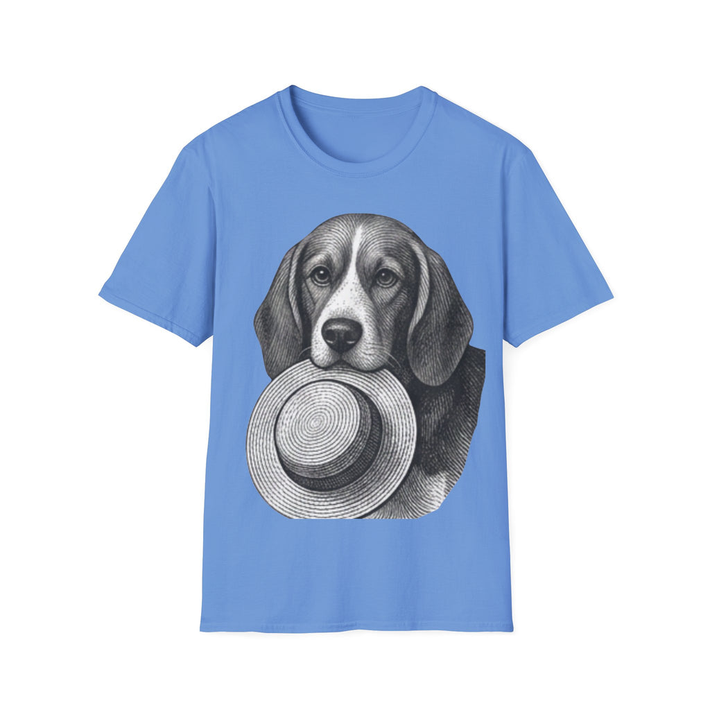 Beagle Portrait T-Shirt — Realistic Dog Face Tee for Dog Lovers