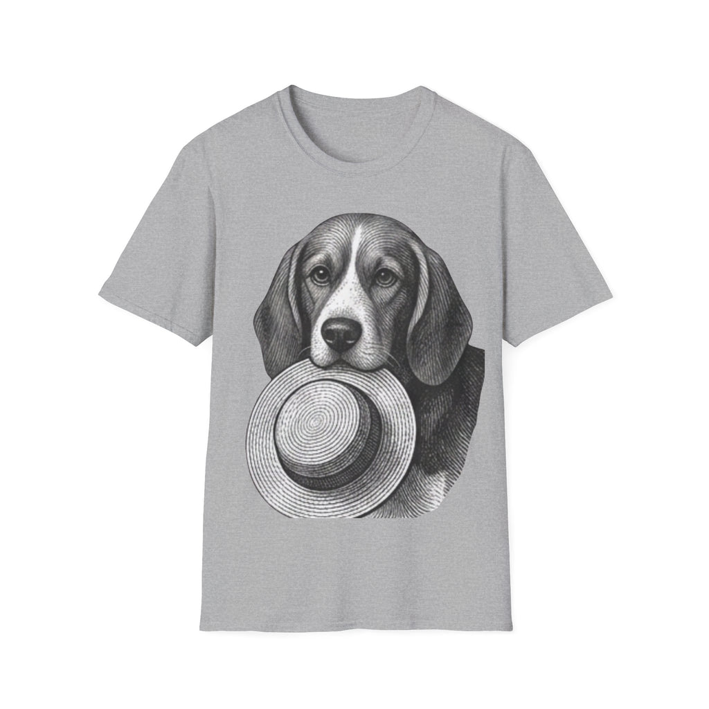Beagle Portrait T-Shirt — Realistic Dog Face Tee for Dog Lovers