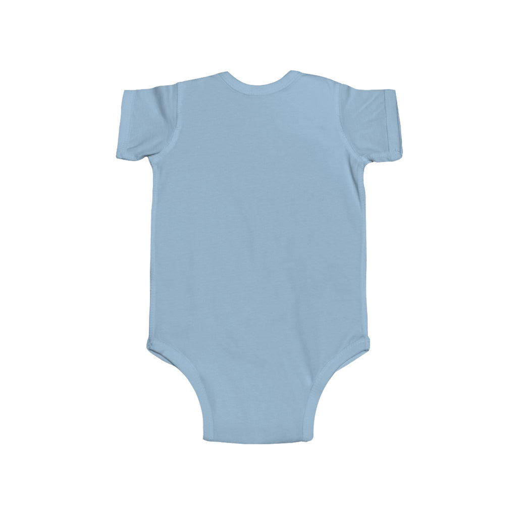 Beagle Baby Bodysuit — Fergus the Hat Thief
