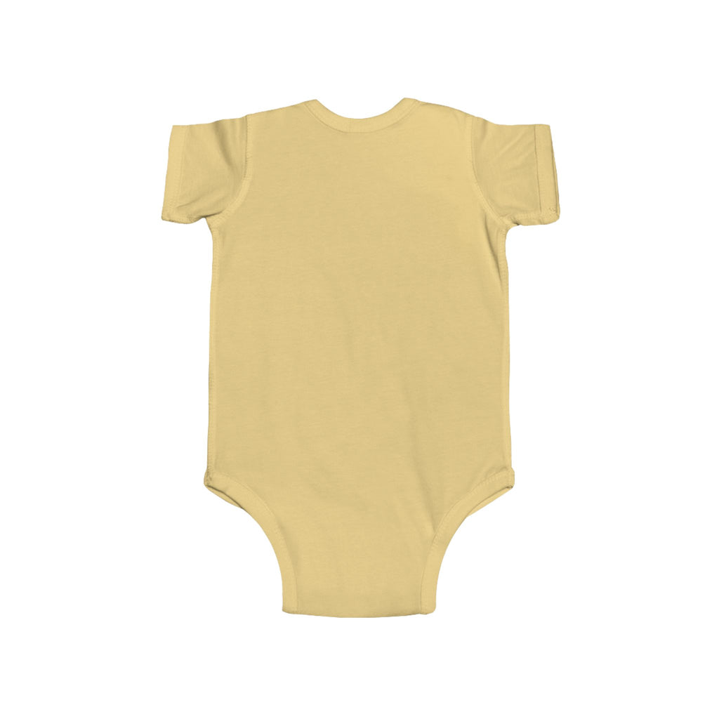Beagle Baby Bodysuit — Fergus the Hat Thief