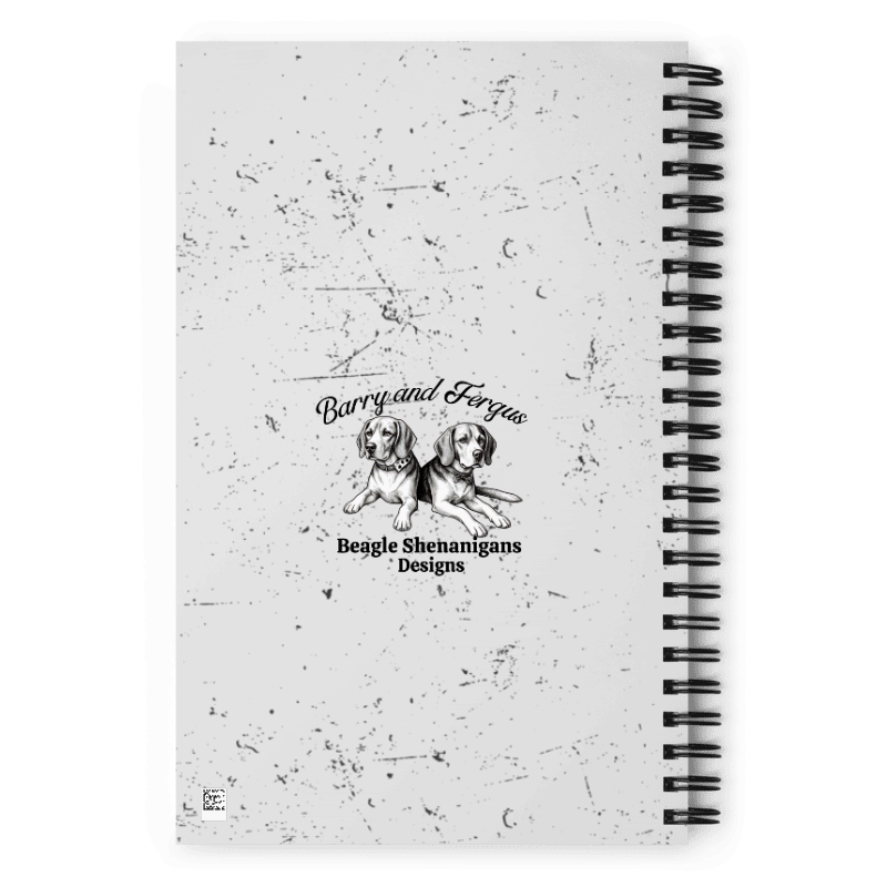 Beagle spiral notebook, Journal Dog lover gift. Every Day needs more Pawisitivity