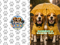 Raindrops & Wagging Tails: Notes, Dreams & Happy Thoughts | Cute Beagle Notebook for Dog Lovers | 120-Page 6 x 9 Lined Journal