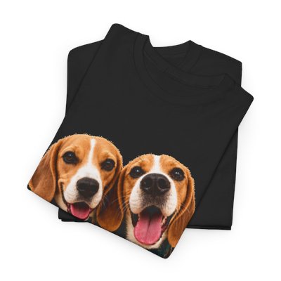 Beagle Dogs T-Shirt — "Life is Better with a Beagle" Cute Pet Lover Tee